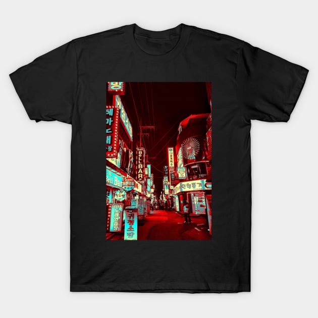 Infrared Nights T-Shirt by Caline Design